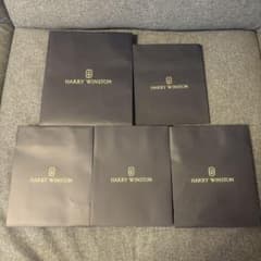 HARRY WINSTON ハリーウィンストン 紙袋 ショッパー 5枚 - メルカリ
