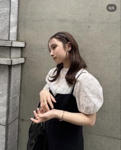 nugu Ptiée パンチングブラウスのサムネイル