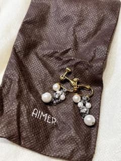 AIMER イヤリング パール ビジューのサムネイル