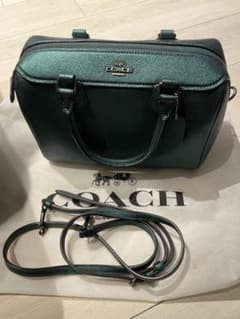 COACH ショルダーバッグ メタリックグリーンのサムネイル