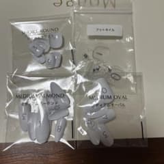 ポ*ン様 エバーネイル サイズ確認ネイルチップ 4種セットのサムネイル