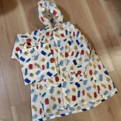 OCEAN & GROUND キッズ レインコート 収納袋付き120〜130cmのサムネイル