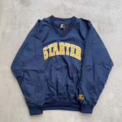 STARTER ネイビー Lサイズ ナイロンジャケットのサムネイル