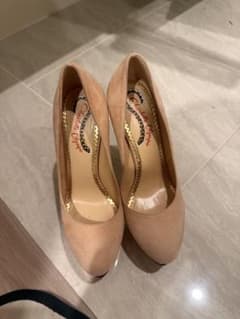Charlotte Olympia スエード パンプス 36.5のサムネイル
