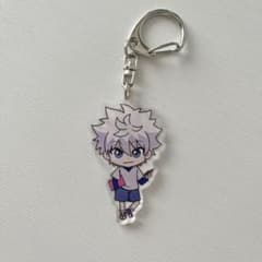HUNTER×HUNTER キルア アクリルキーホルダー - メルカリ