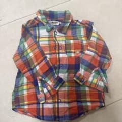 HOT BISCUITS チェック柄シャツ 80cmのサムネイル