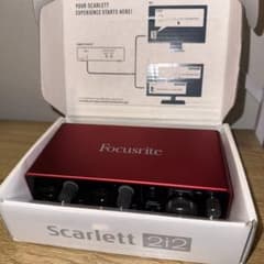 Focusrite Scarlett 2i2 オーディオインターフェイス 本体