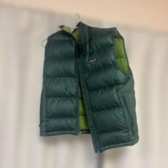 Patagonia ダウンベスト グリーン Patagonia ダウンベスト グリーン S - メルカリ