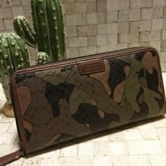 お取り置き商品です。COACH カモフラ 長財布のサムネイル