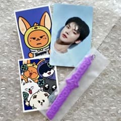 TXT ヨンジュン ファンチュン アプグレ特典 トレカ ステッカー キーリングのサムネイル