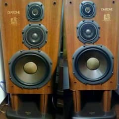 MiTSBSHI DIATONE DS-77Z DK-77Z Speakers + Stands
