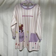 保育士エプロン　くまのがっこうスモック①のサムネイル