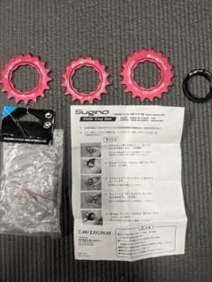 SUGINO cog set 16T 17T 18Tスギノ　コグ　セットのサムネイル