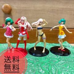 マクロスF DXフィギュア 4種セット シェリル ランカ X’masサンタ＆水着のサムネイル