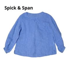 Spick&Span スピックアンドスパン/リネン Vネック シャツ ブラウスのサムネイル