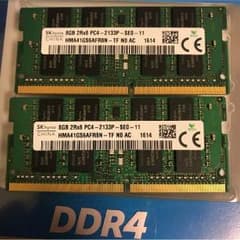 ノートPC用 DDR4 2133 8GB×2 SODIMMのサムネイル