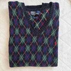 Polo Ralph Lauren アーガイル ノースリーブ Sのサムネイル