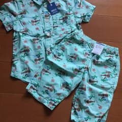アヤラ様専用☆   新品未使用BREEZEブリーズ☆セットアップ☆グリーン130のサムネイル