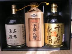 千年の響・千年の永時・千年浪漫 3本セット　焼酎のみくらべ 千年の響・千年の永時・千年浪漫 3本セット 焼酎のみくらべ - メルカリ