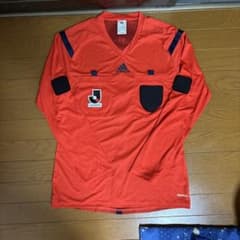 adidas サッカー レフェリーシャツ レッド 値下げ可能！！のサムネイル