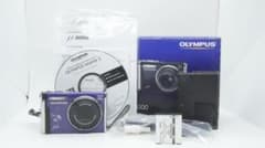 F3194】 OLYMPUS μ-9000 ブルー 箱付き オリンパス ミュー - メルカリ