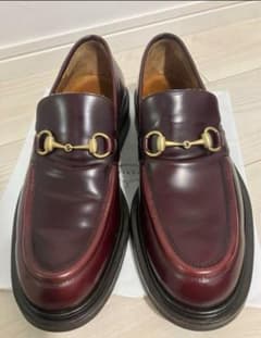 【GUCCI ITALY製】グッチ ホースビットローファーのサムネイル