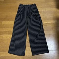 EMMA CLOTHES ストライプ スラックス Mのサムネイル