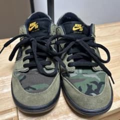 Nike SB カモフラ ダンク 28.5cm - メルカリ
