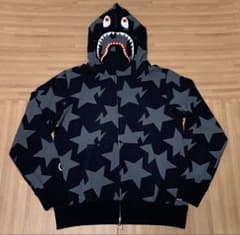 ☆未使用☆ APE スター シャーク パーカー XL kaws - メルカリ