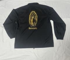 Subciety コーチジャケット ブラック L マリアプリント ナイロンのサムネイル