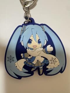 【値下げ可】雪ミクAS 2011 両面ラバーストラップのサムネイル