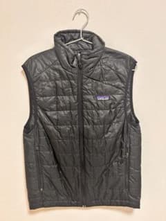 Patagonia パタゴニア ブラック 黒 ナイロンベスト メンズXS - メルカリ