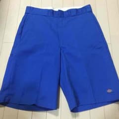ディッキーズハーフパンツ 青のサムネイル