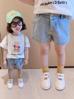 BOSS様専用！新品♡短パン 韓国子供服 120cmのサムネイル
