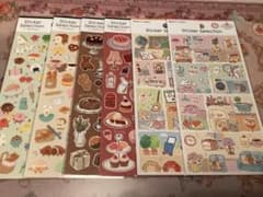 セリア　Sticker Selection シール 6枚セットのサムネイル