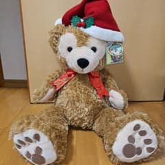 ダッフィー ぬいぐるみ クリスマス サンタ帽子のサムネイル
