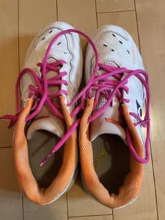YONEX バドミントンシューズ SHB-03L ホワイト/オレンジ/のサムネイル