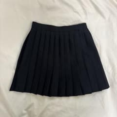 制服 黒のプリーツミニスカートのサムネイル