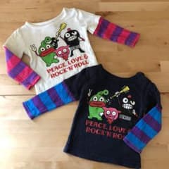 Piko☆さま専用‼︎PARTY PARTY☆ロンＴ80size☆2枚セットのサムネイル