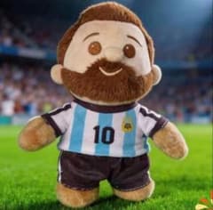 Lionel Messi ぬいぐるみ アルゼンチン代表 10番 アルゼンチン代表 背番号10 ぬいぐるみ - メルカリ