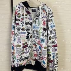 Stussy グラフィティパーカー Mサイズのサムネイル