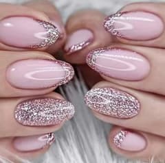 ✩.*˚ 様♡お急ぎ便S ネイルチップ 量産型 フレンチ ツイード ワンホン ✩.*˚ 様♡お急ぎ便S ネイルチップ 量産型 フレンチ ツイード