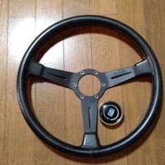 NARDI クラシックレザー36Φ ブラックのサムネイル
