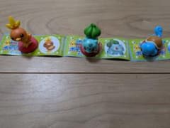 チョコエッグ　アチャモ フシギダネ ゼニガメ セットのサムネイル