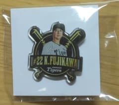 藤川球児 #22 阪神タイガース 記念バッジ