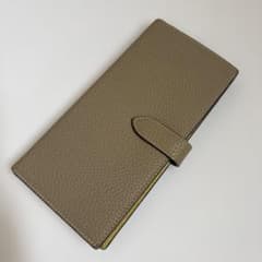 BONAVENTURA ボナベンチュラ ロングウォレット 長財布 本革 グレー