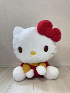 【新品】 サンリオ ハローキティ おすわりドールGJリボン赤