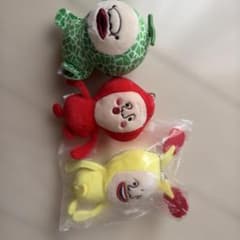 こびとづかん ぬいぐるみマスコット 3種セットのサムネイル