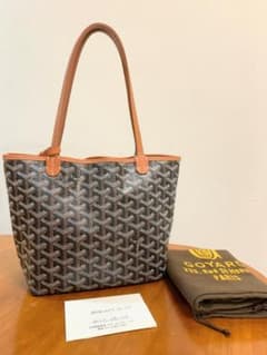 ESR様専用 GOYARD ゴヤール サンルイジュニア トート 黒 茶色 レア 