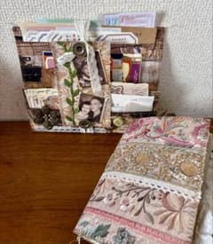 Junkjournal & おすそ分けファイルセット　No.185 雑記帳のサムネイル